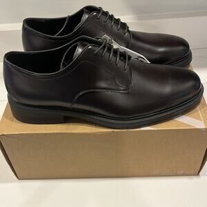 Zara | Shoes | Zara Mens Black Leather Wingtip Shoes Cedar  display picture 1